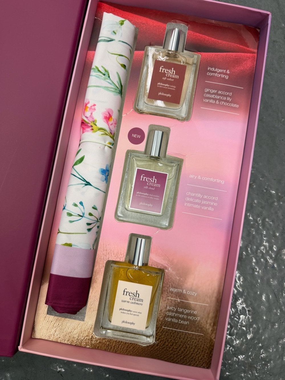 BRAND NEW NWT Philosophy fresh cream set